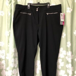 Alfani curvy fit Ebony Black dress pants